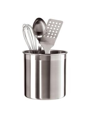 42$ Oggi 7" Jumbo Stainless Steel Utensil Holder Stainless Steel